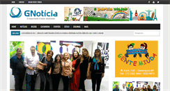 Desktop Screenshot of gnoticia.com.br