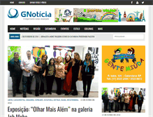 Tablet Screenshot of gnoticia.com.br